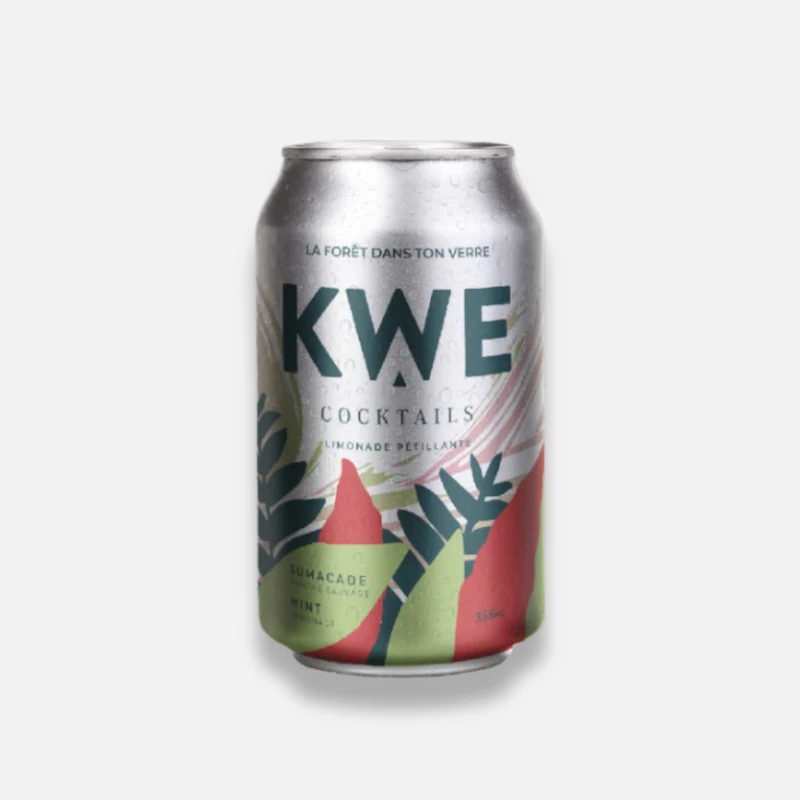 KWE - Limonade Pétillante Sumacade Menthe Sauvage