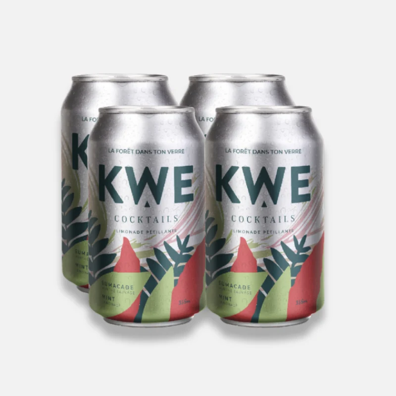KWE - Limonade Pétillante Sumacade Menthe Sauvage
