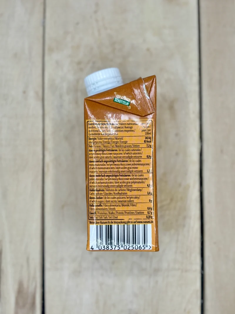 Crème Culinaire Végétale Avoine 200ml