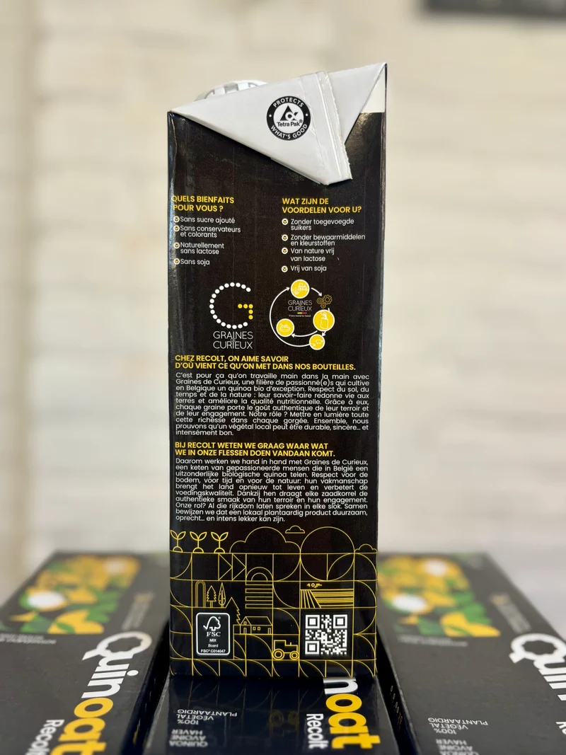 Lait d'Avoine-Quinoa (Quinoat) 1L