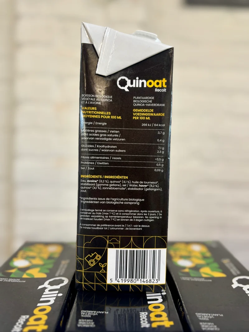 Lait d'Avoine-Quinoa (Quinoat) 1L