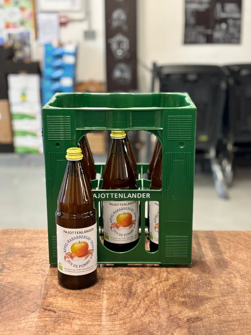 Jus de Pomme/Rhubarbe 75cl +Consigne