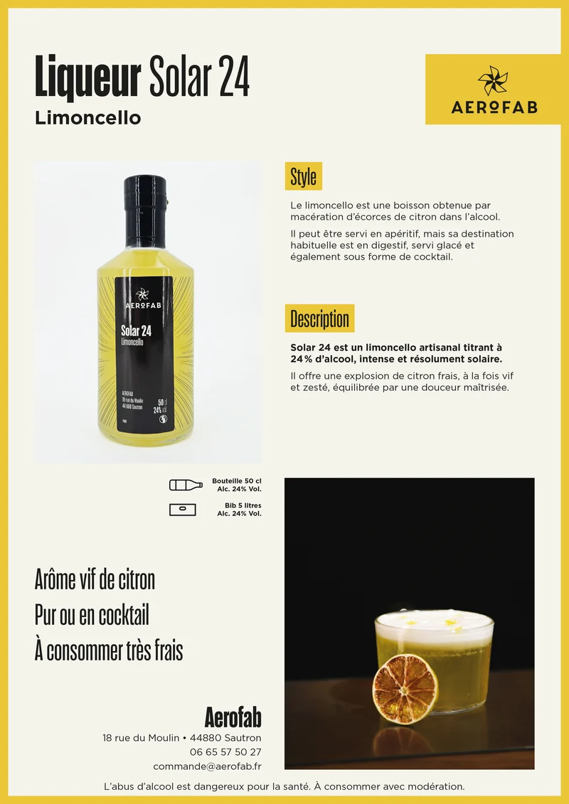 Liqueur Solar 24 (50 cl)