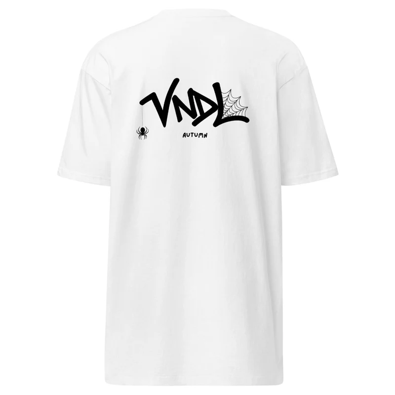 VNDL Autumn Spider White Tee