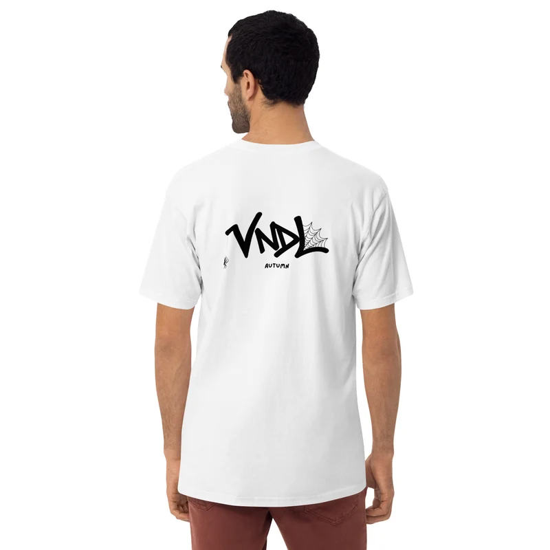 VNDL Autumn Spider White Tee