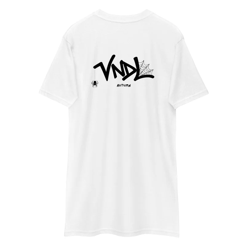 VNDL Autumn Spider White Tee