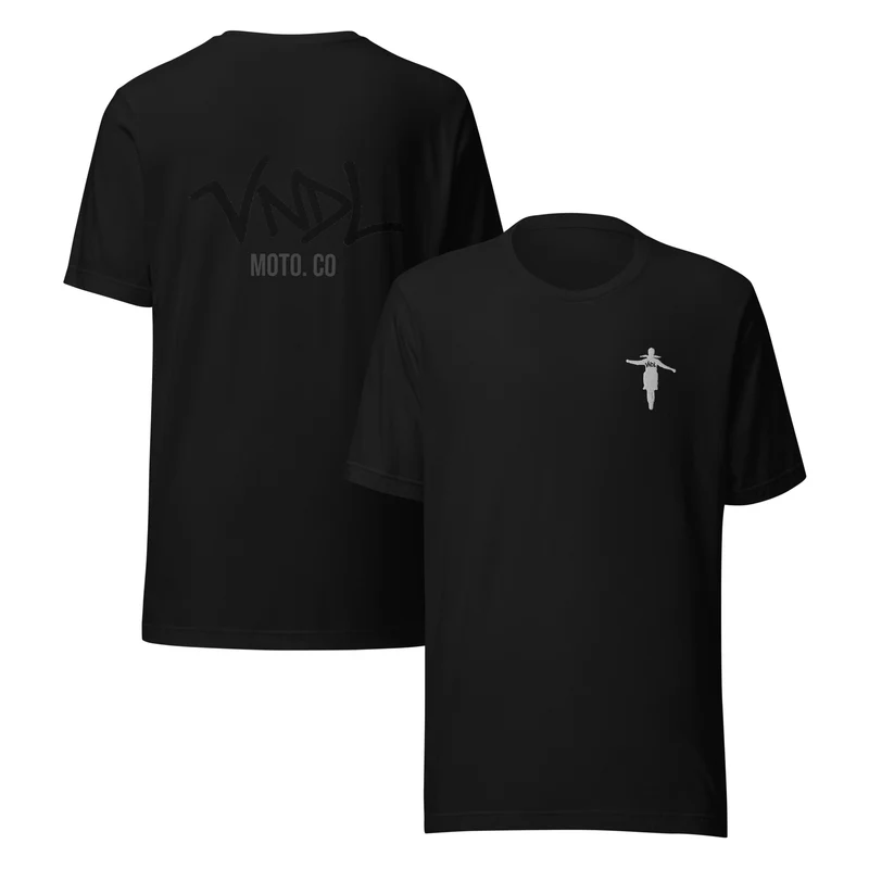 VNDL MOTO. CO/ Black tee