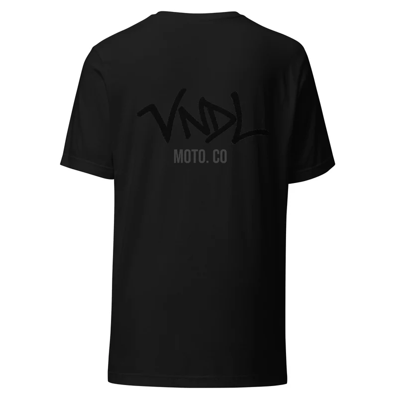 VNDL MOTO. CO/ Black tee