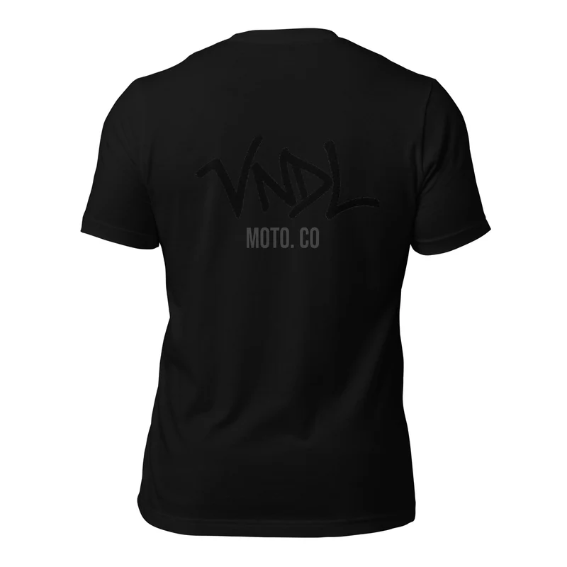 VNDL MOTO. CO/ Black tee