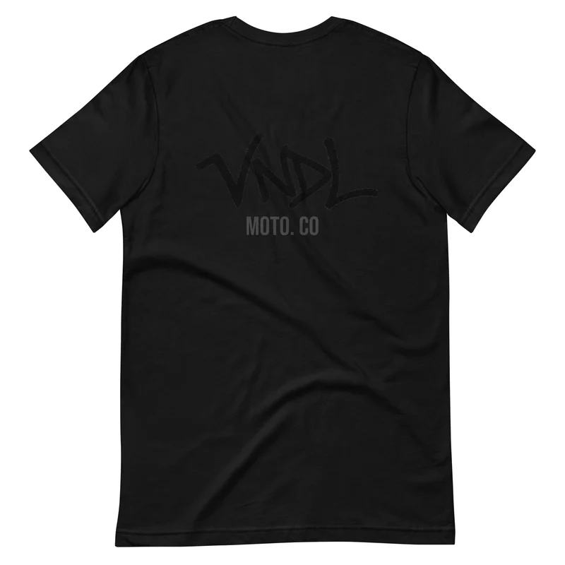 VNDL MOTO. CO/ Black tee