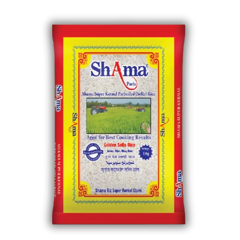 GOLDEN SELLA RIZ 1KG SHAMA