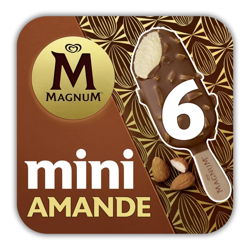 266G MAGNUM MINI AMANDE X6