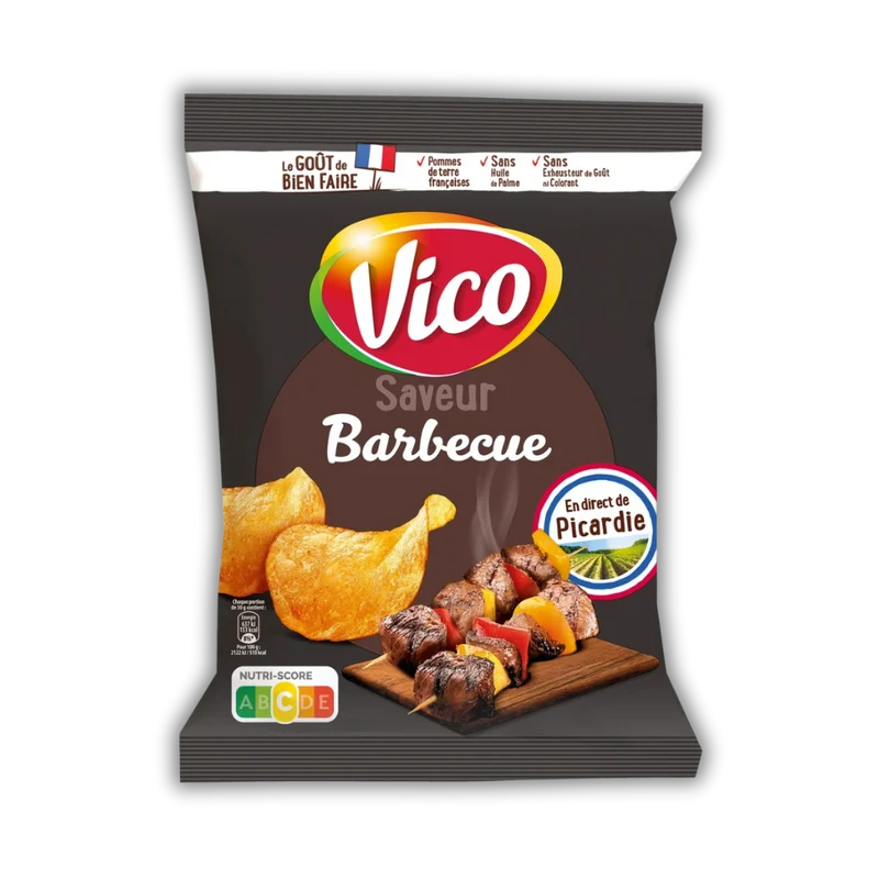 125G CHIPS CLASSIQUE BBQ VICO