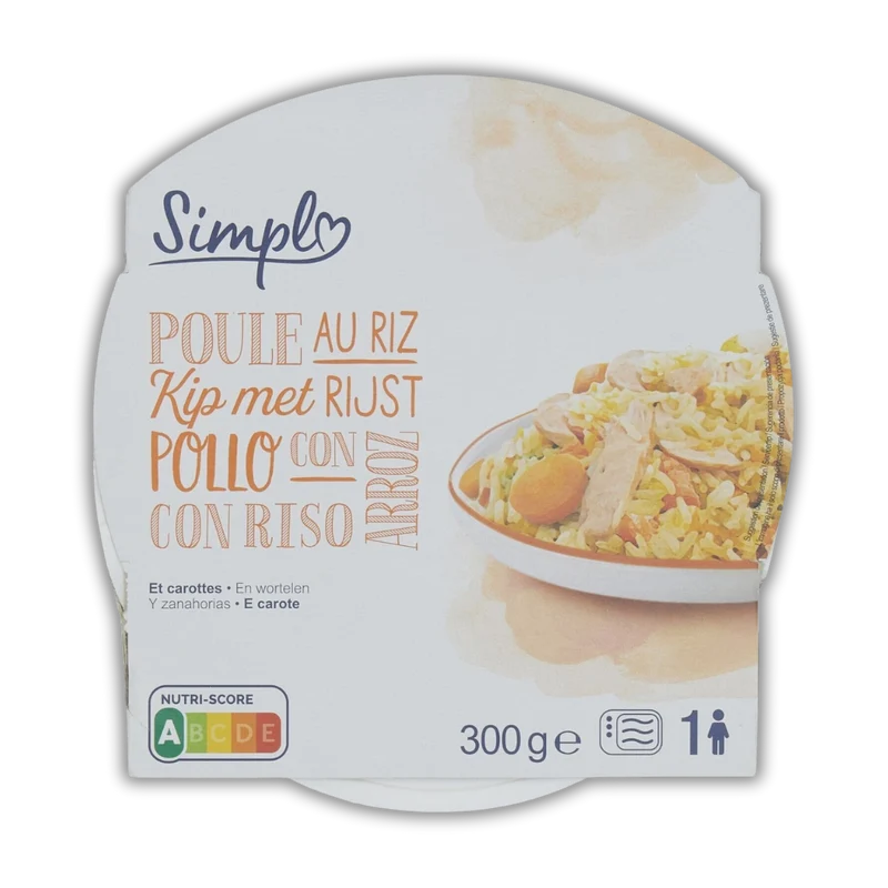 300G POULE AU RIZ SIMPL