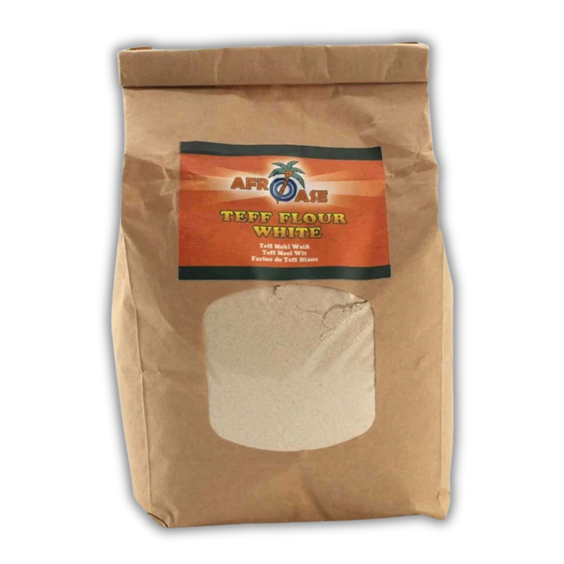 FARINE DE TEFF BLANC 1KG AFROASE