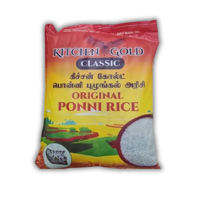 THANJAVOOR PARBOILE RIZ 10KG KITCHENGOLD