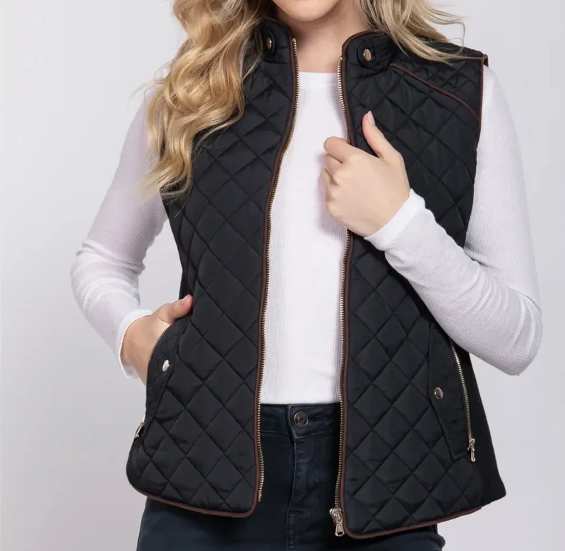 Quilted Luxe Vest
