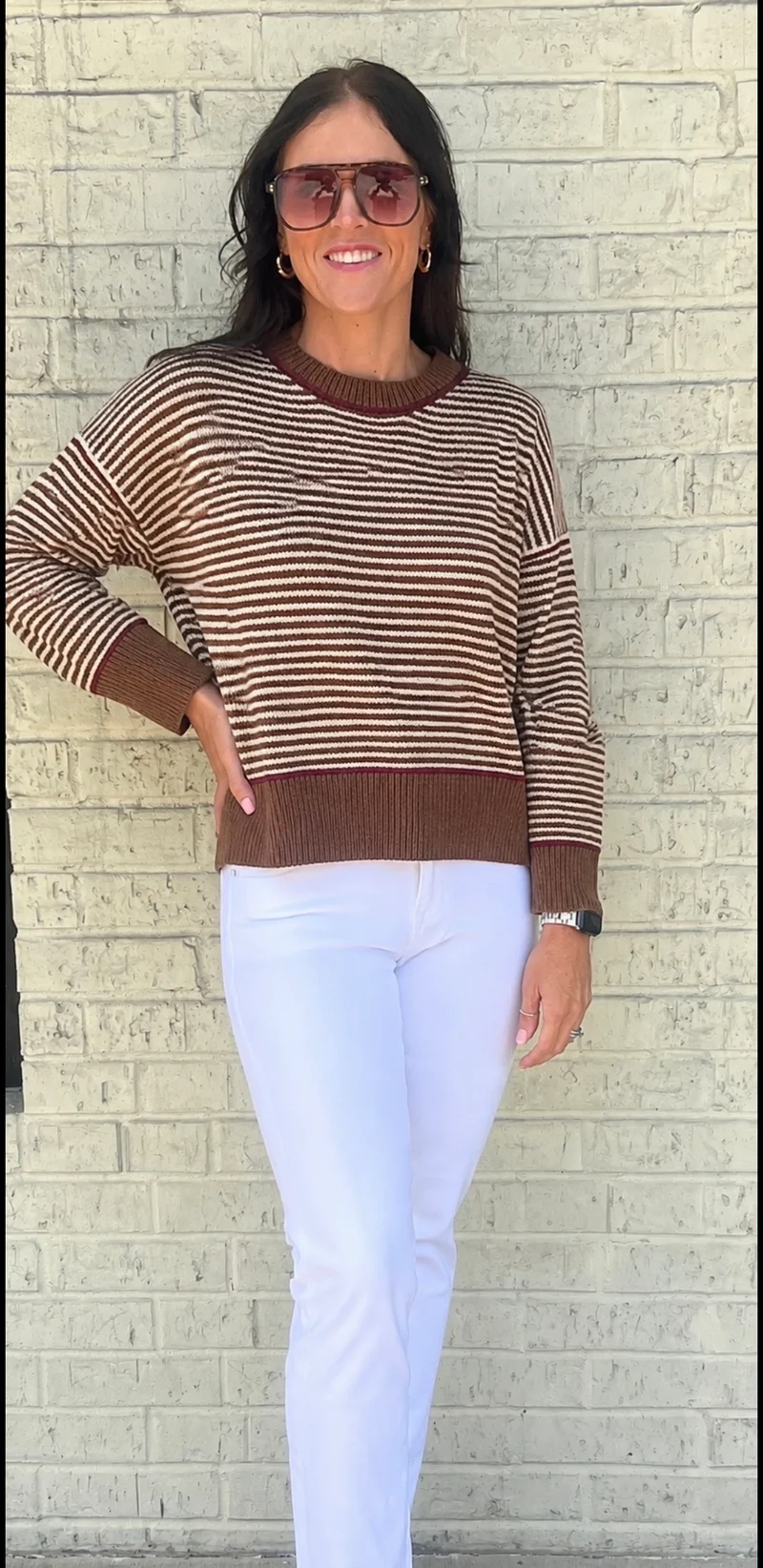 Cafe Stripes sweater