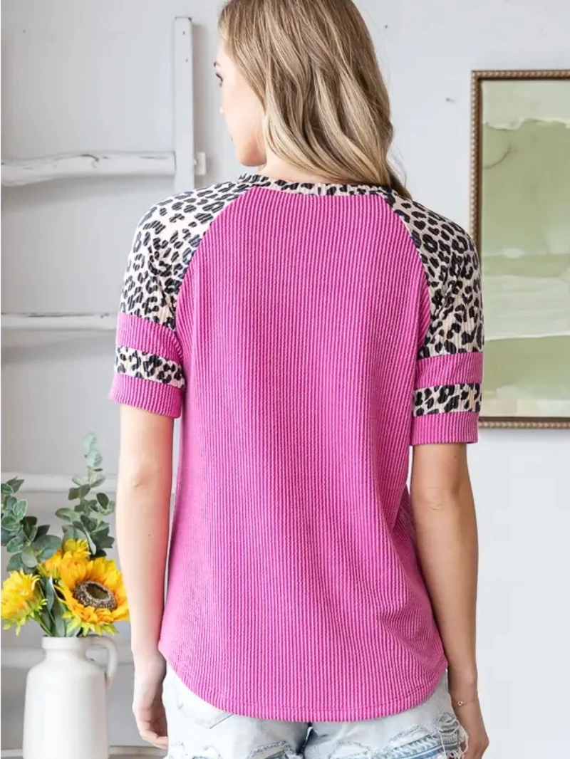 Jungle Ribbed Top