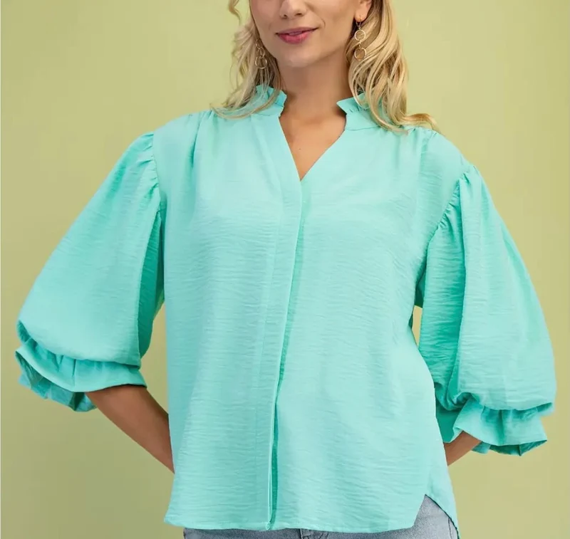 Coral Breeze Blouse