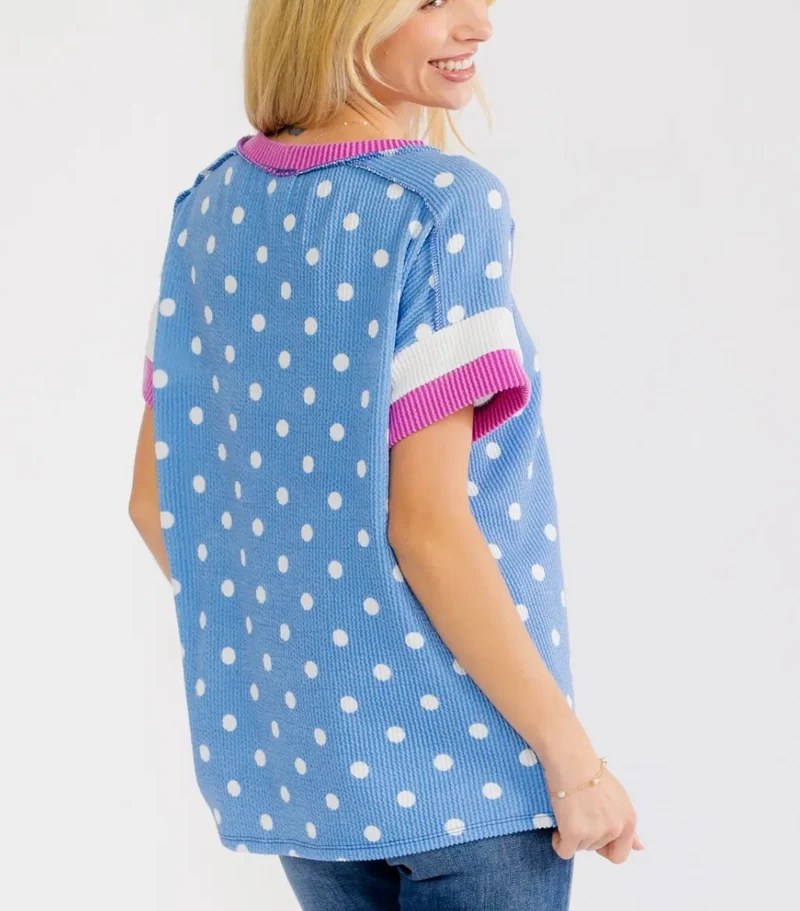 Polka Pop Top