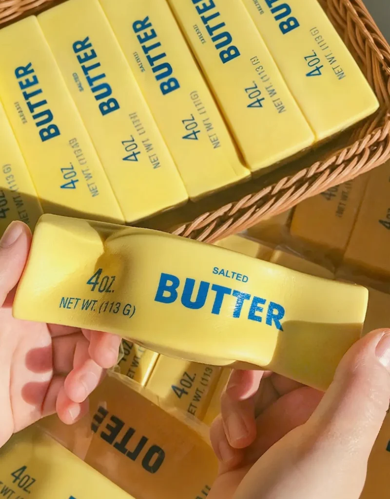 Butter Squishy Toy