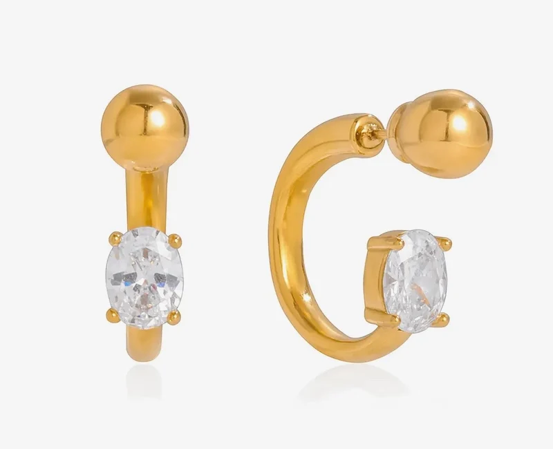 Oval Stud