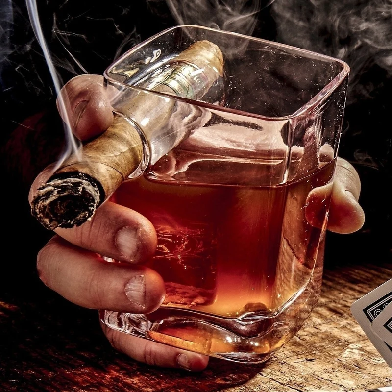 Verre Repose Cigare