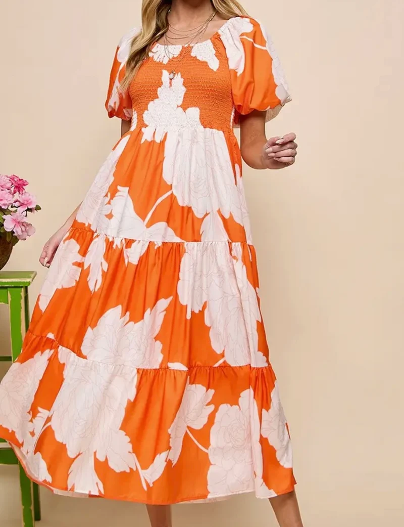 Citrus Bloom Dress