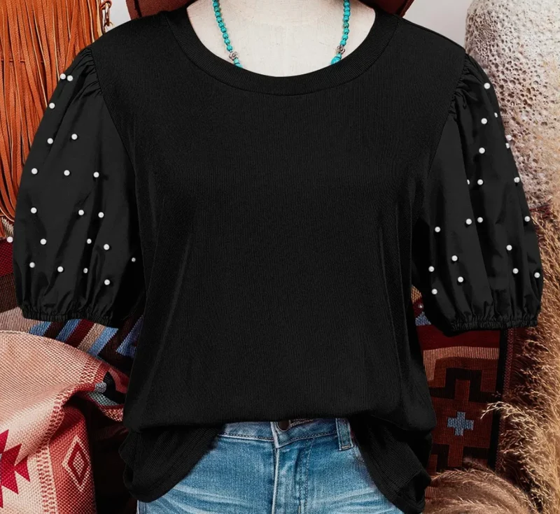 Midnight Pearl Top
