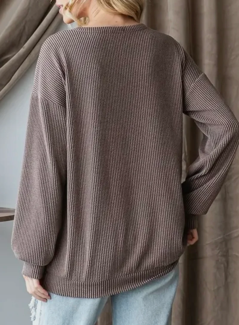 Texas Ribbed Pullover