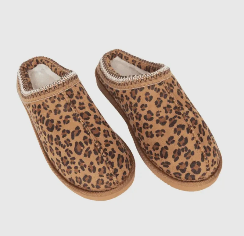 Leopard Slippers