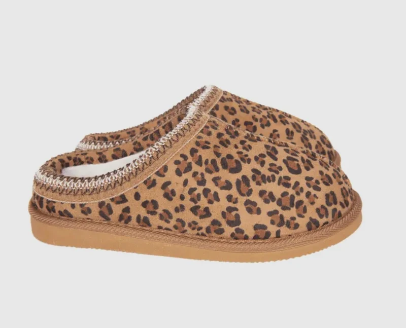 Leopard Slippers