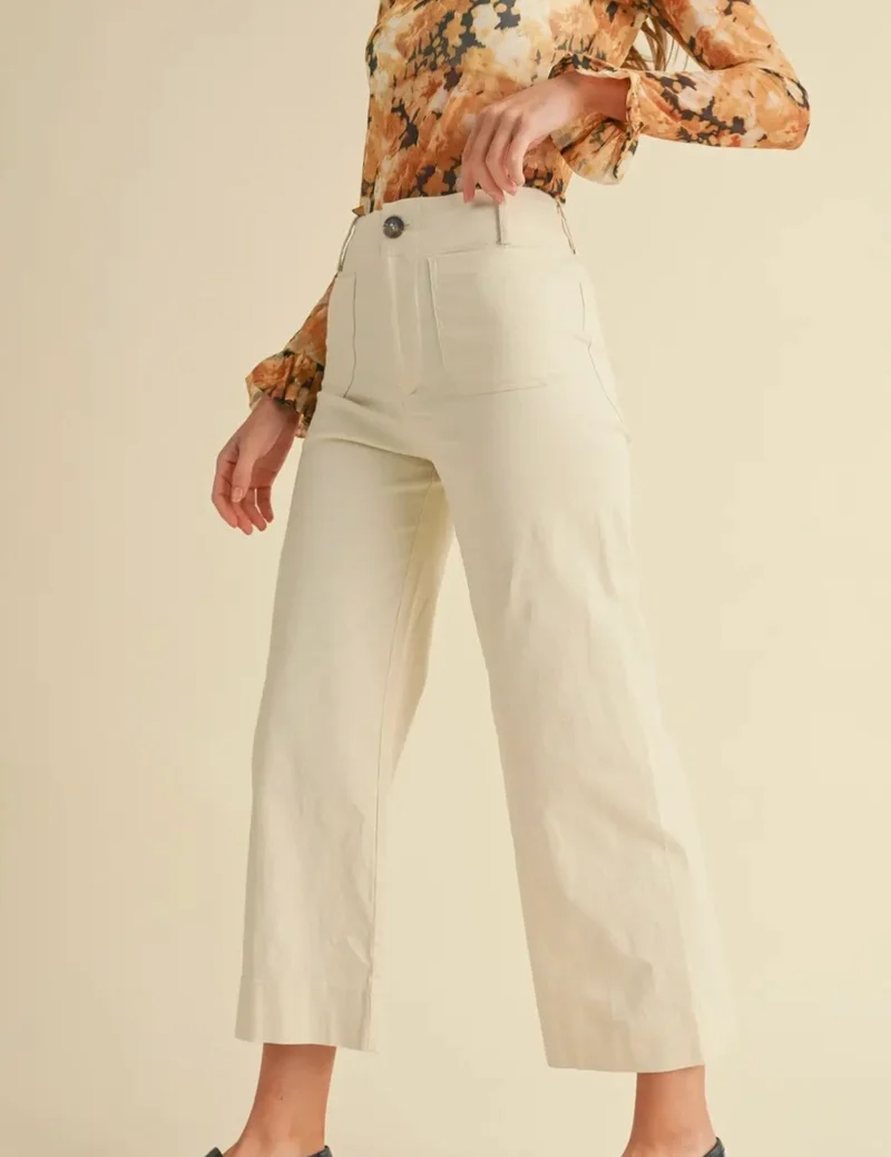 The Fall Cropped Jean