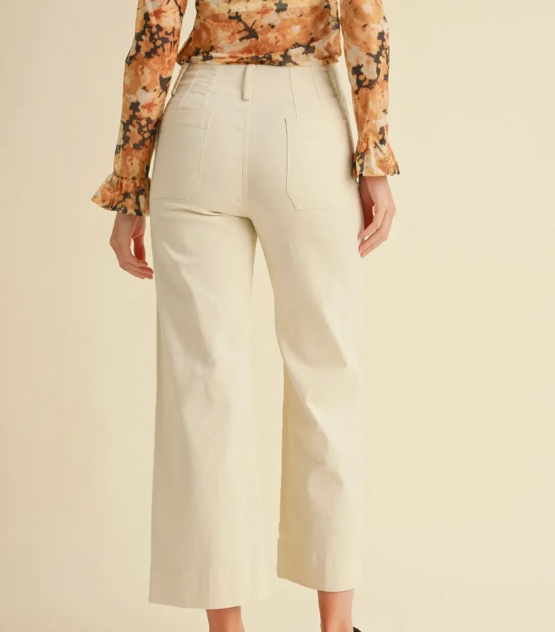 The Fall Cropped Jean