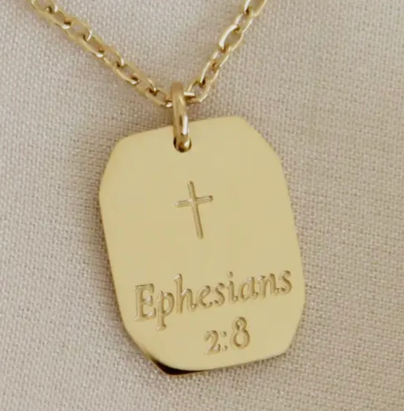 Saved By Grace Necklace