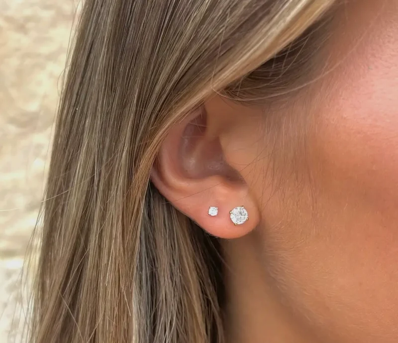 Gold Emily Studs