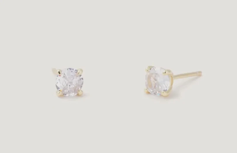 Gold Emily Studs
