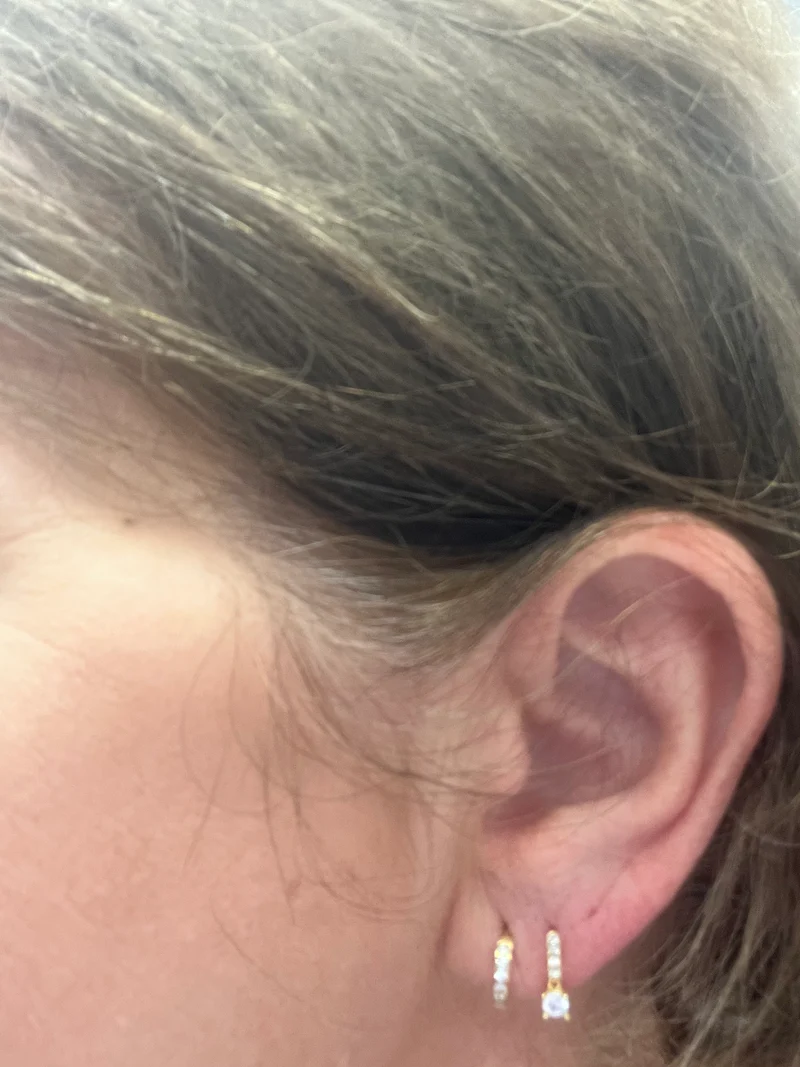 CZ Bar Studs