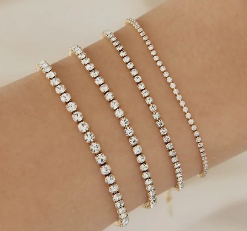Silver CZ Tennis Bracelet