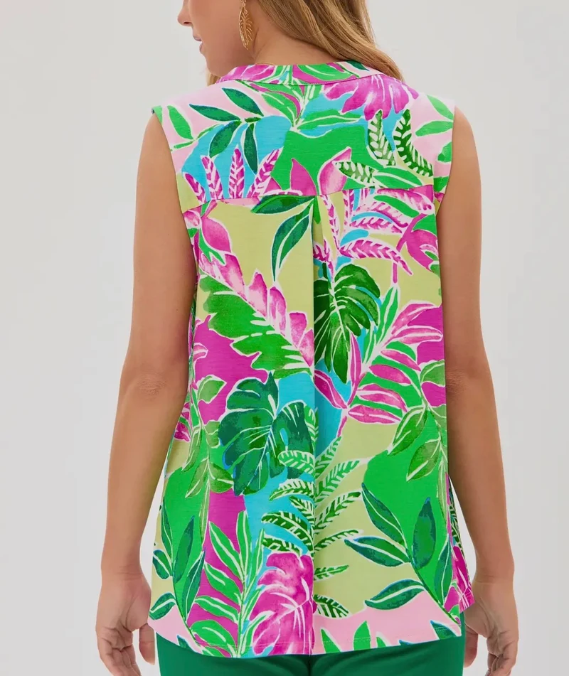 Palm Leaf Top