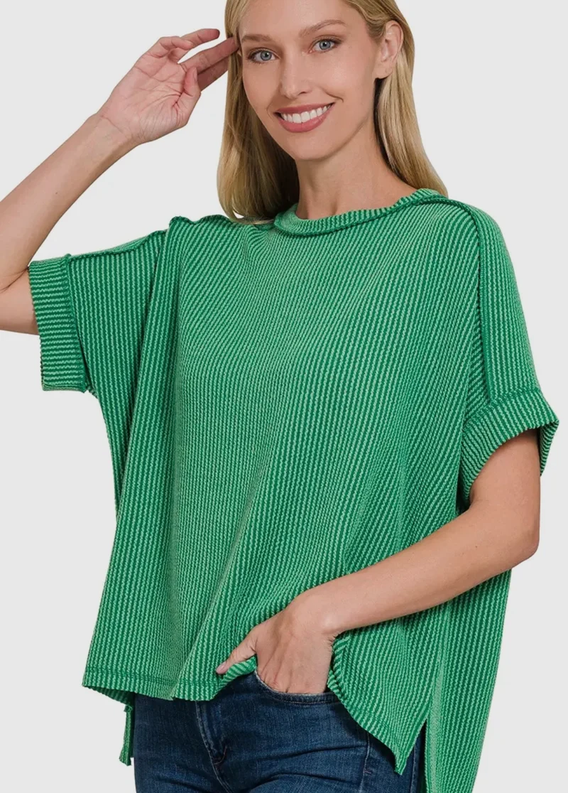 Ribbed Pullover
