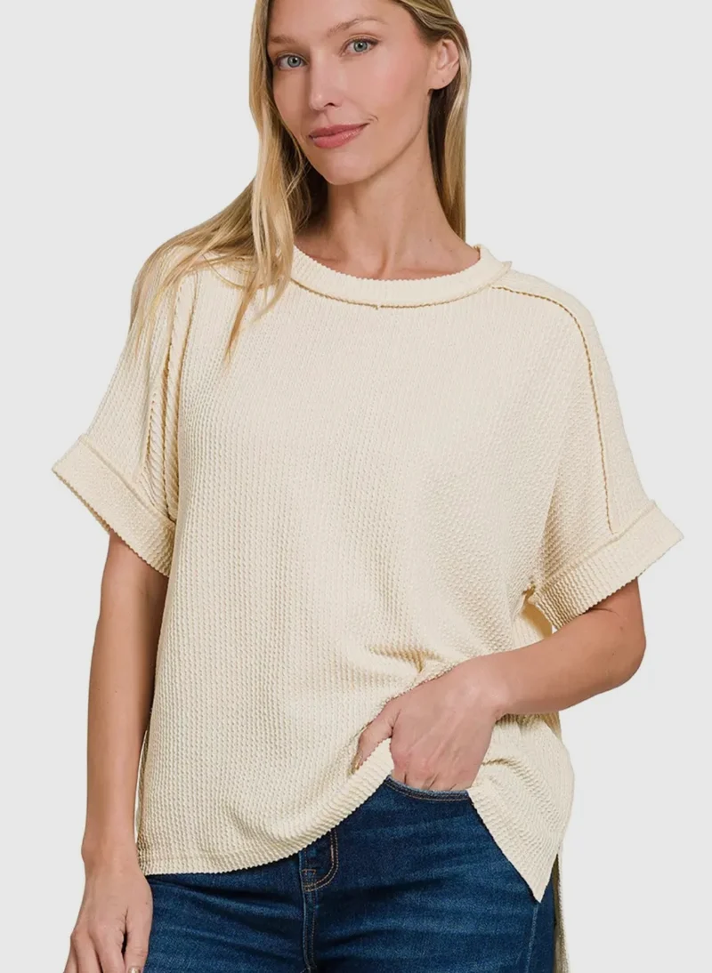 Ribbed Pullover