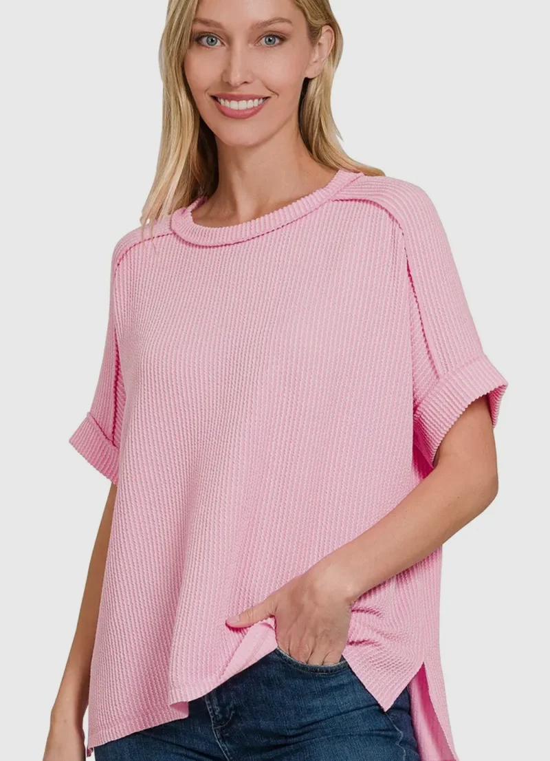 Ribbed Pullover
