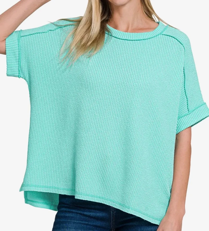 Ribbed Pullover