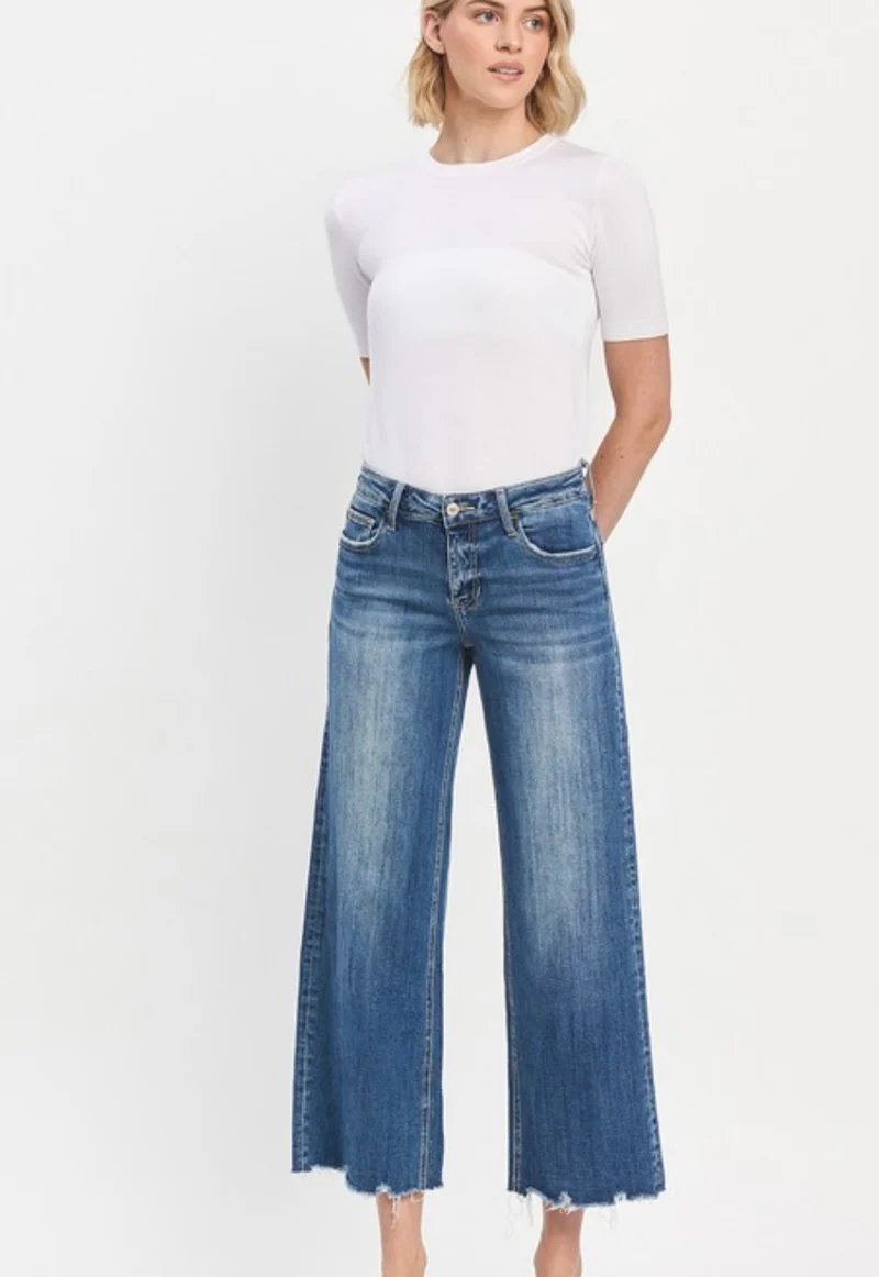 Raw Hem Jean