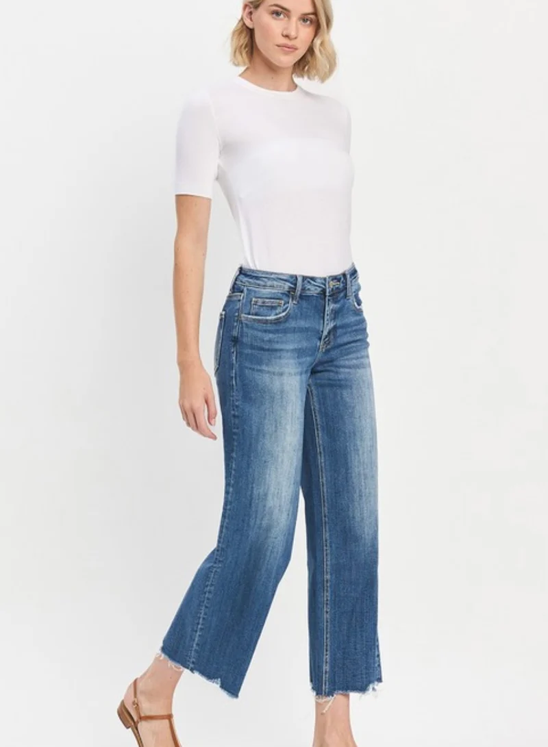 Raw Hem Jean