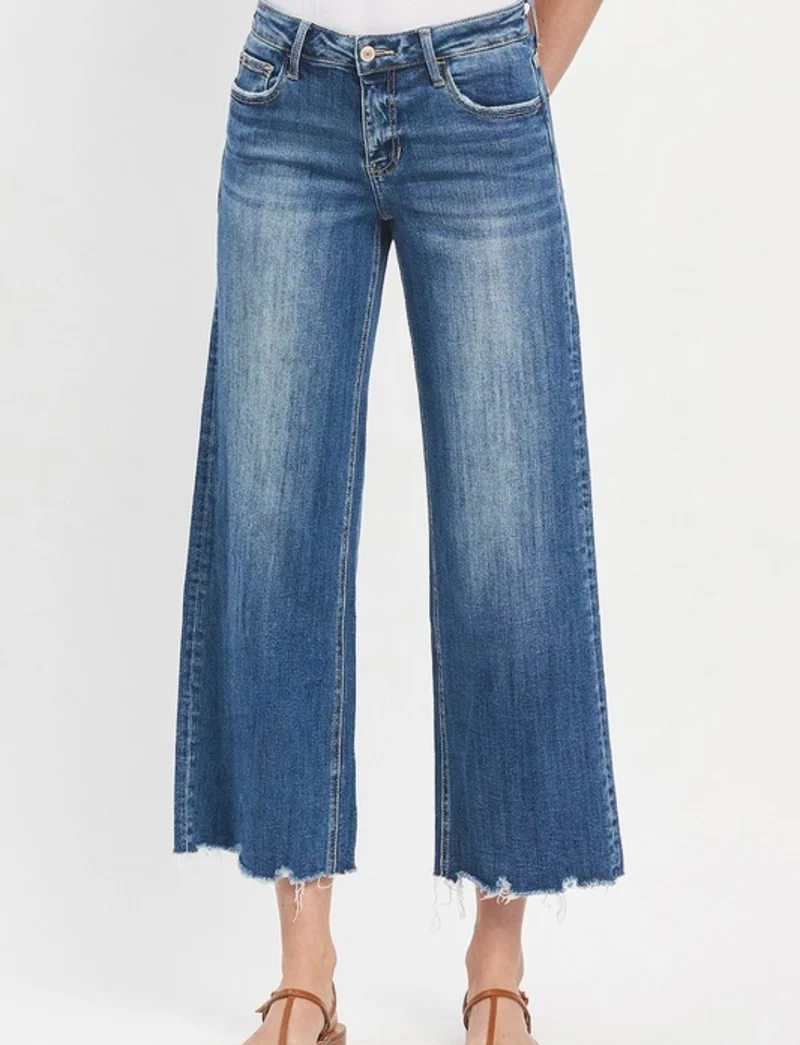 Raw Hem Jean