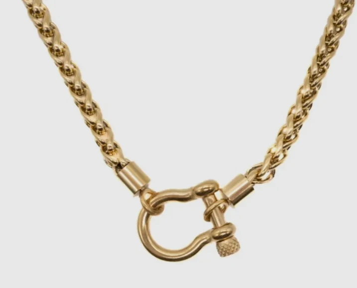 Horse Bit Necklace - Water & Tarnish Resistant