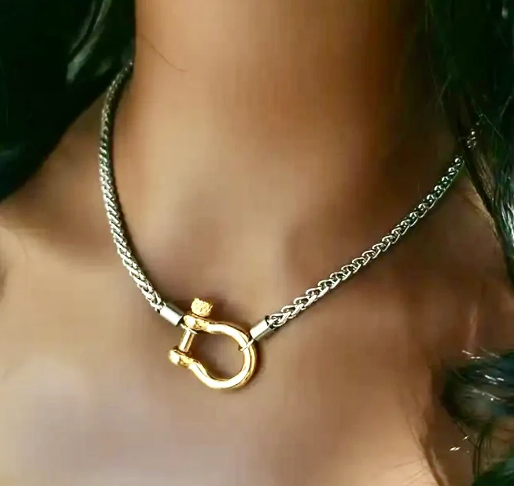 Horse Bit Necklace - Water & Tarnish Resistant